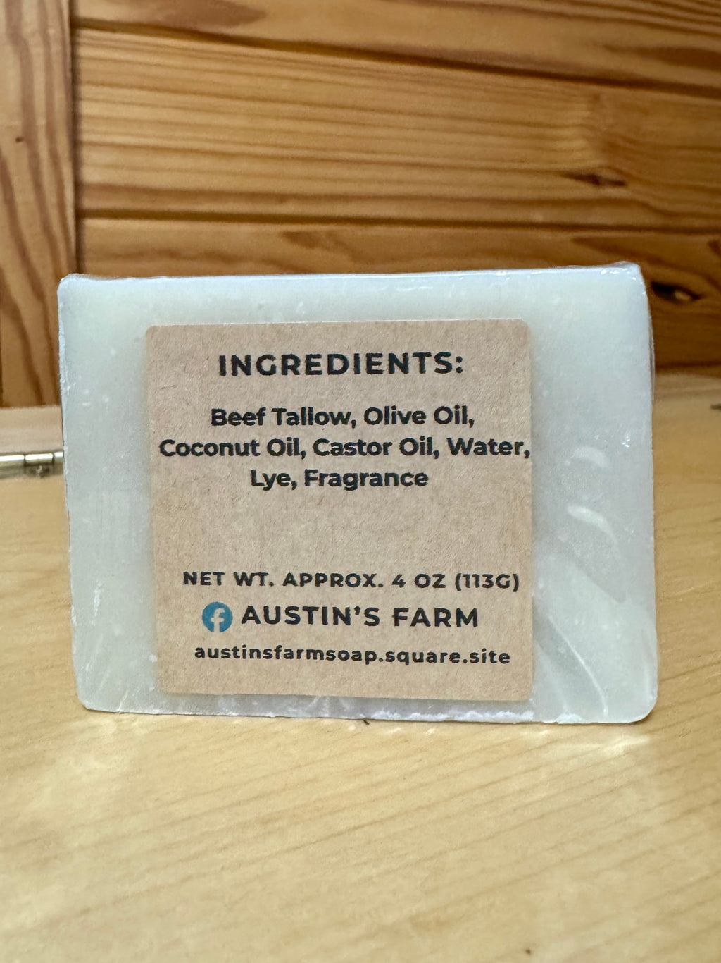 Raspberry Vanilla Tallow Soap