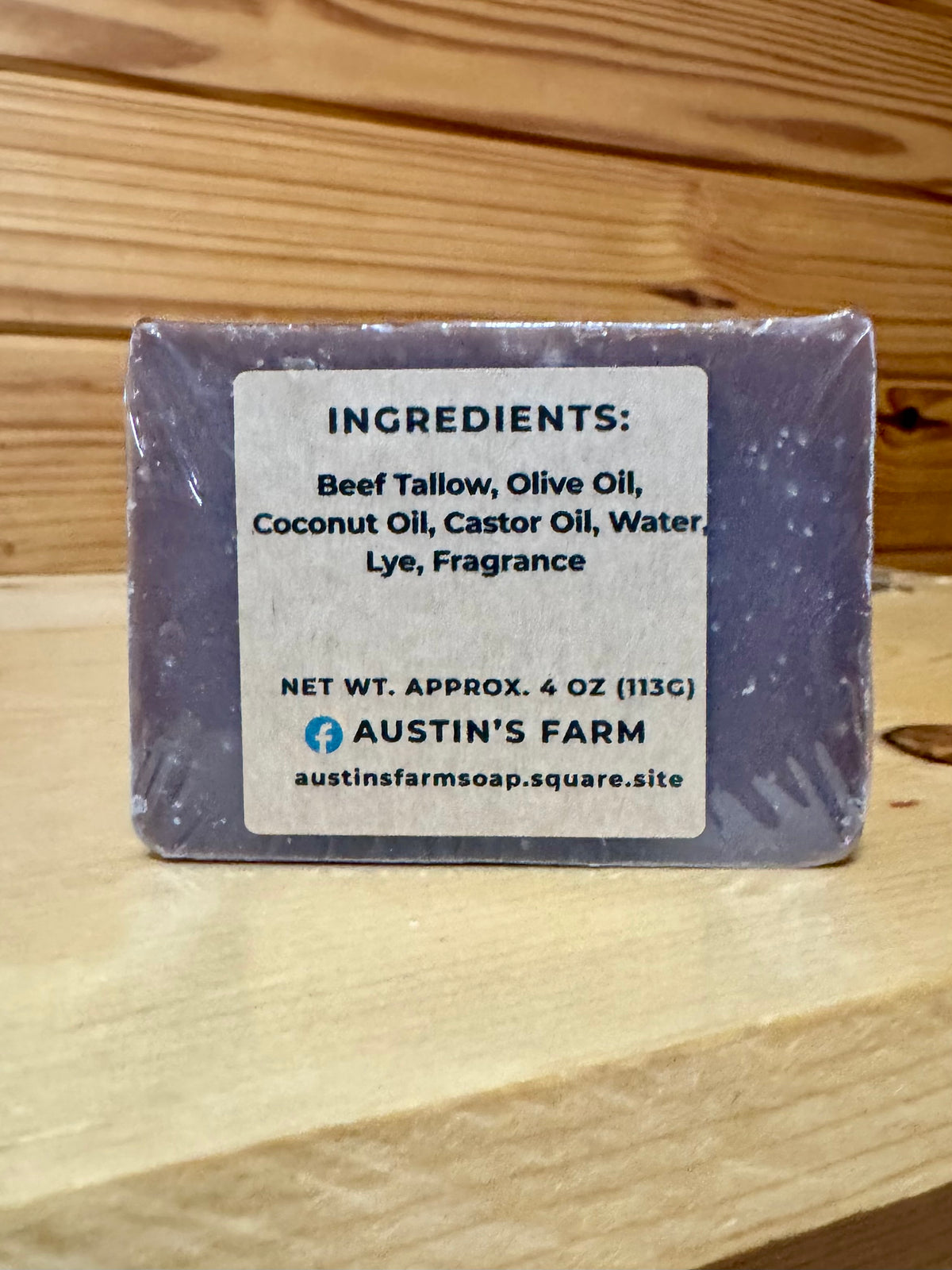 Vanilla Bean Tallow Soap