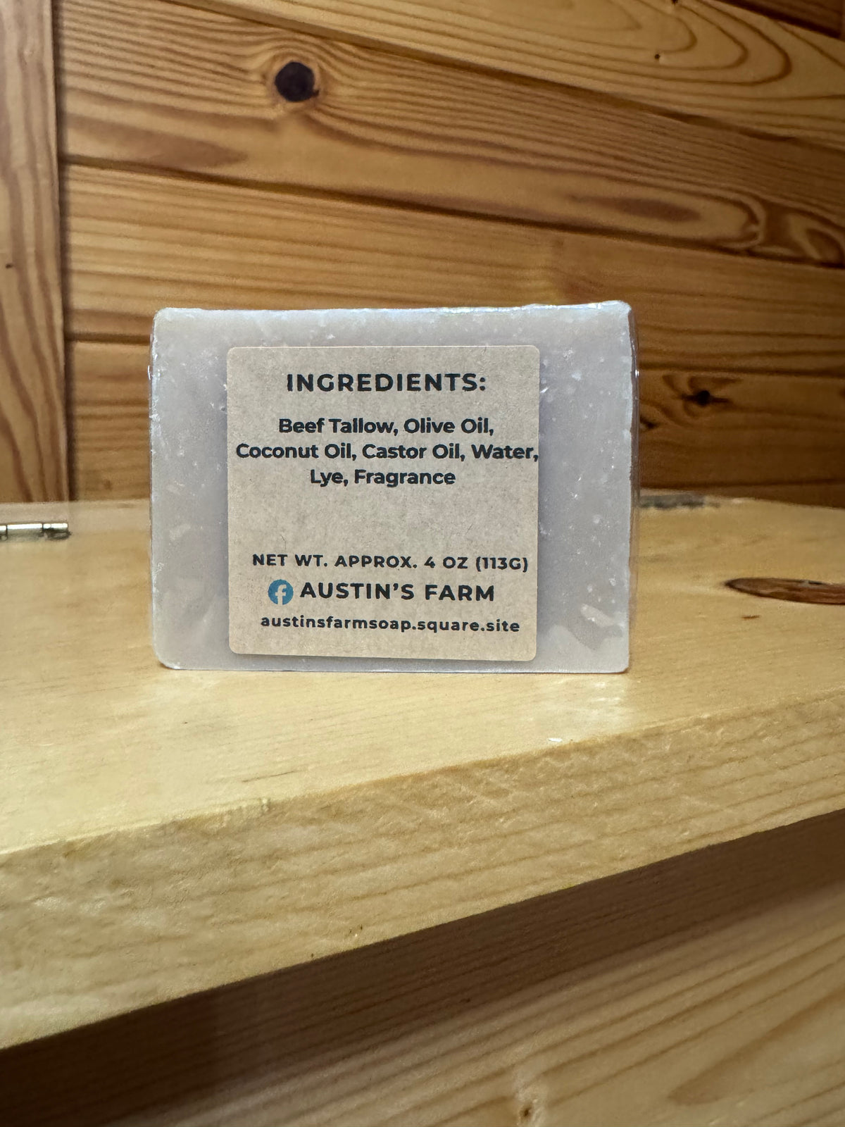 Whiskey Barrel Tallow Soap