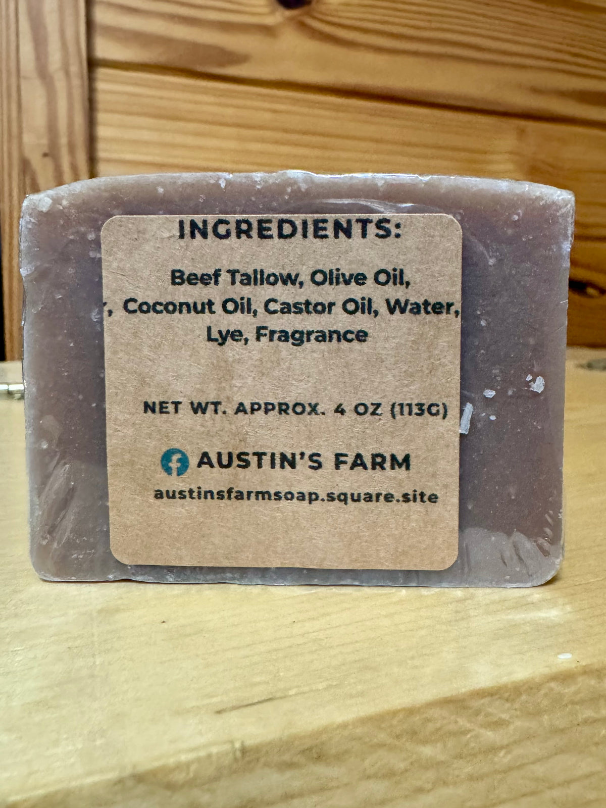 Lavender Sandalwood Tallow Soap