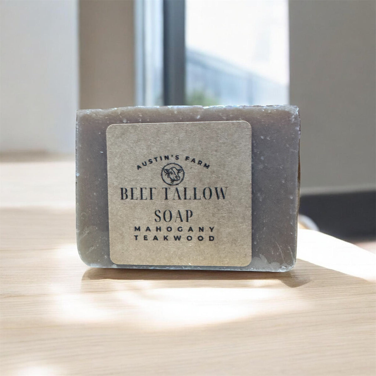 Mahogany Teakwood Tallow Soap