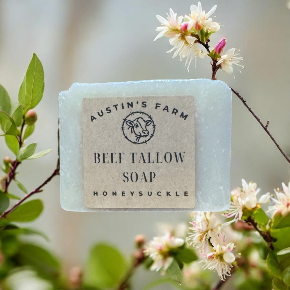 Honeysuckle Tallow Soap