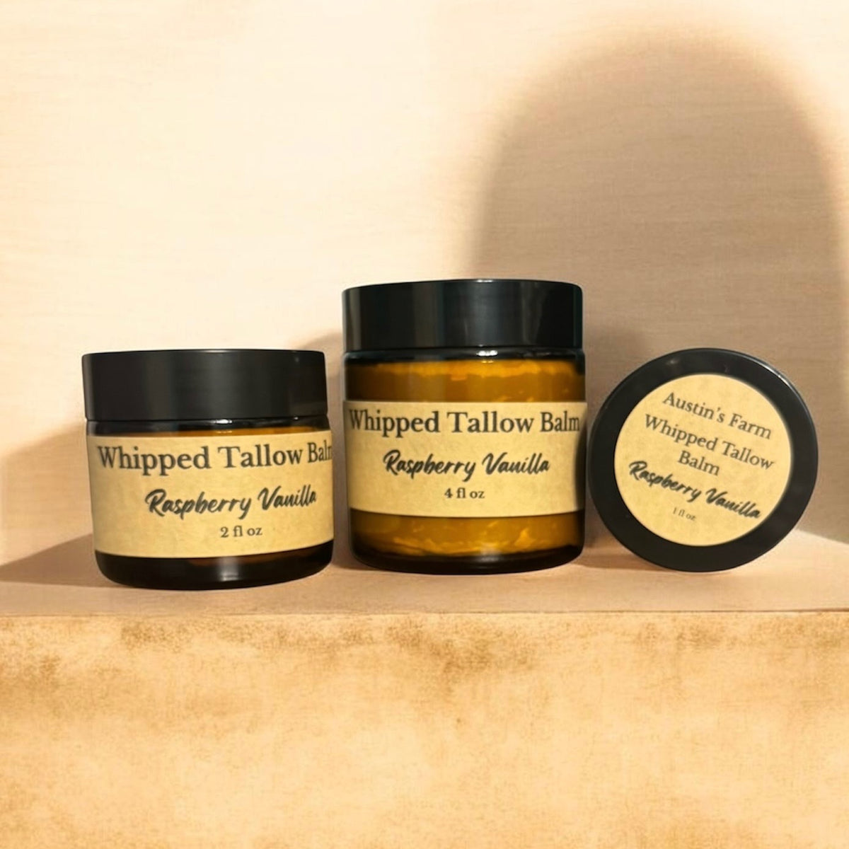 Raspberry Vanilla Whipped Tallow Balm